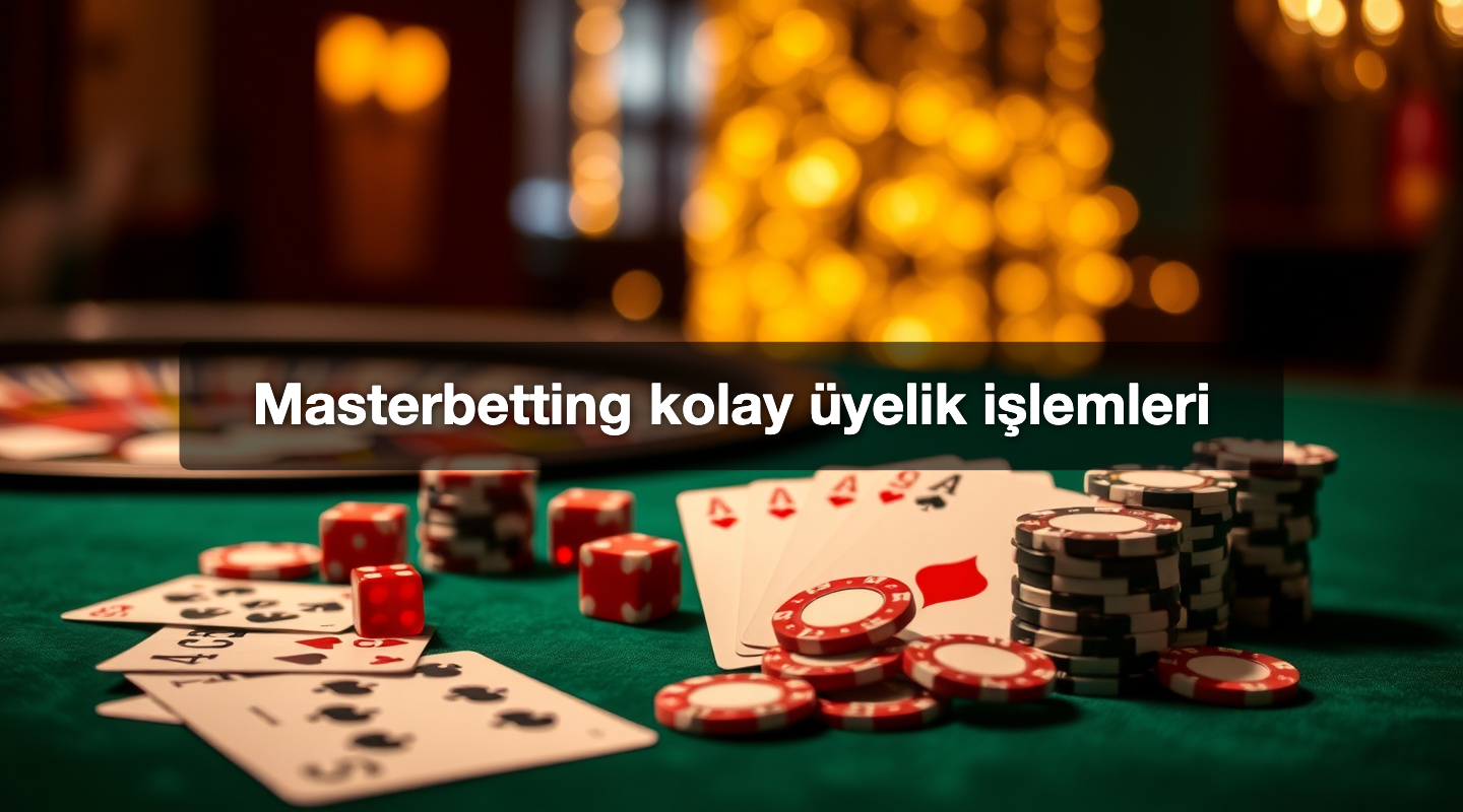 Masterbetting kolay üyelik işlemleri